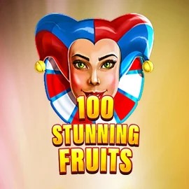 Official Slots logo: 100 Stunning Fruits by SYNOT Games at Jugabet Casino