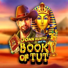 John Hunter and the Book of Tut slot logo by Pragmatic Play at Jugabet Casino