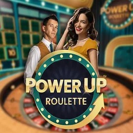 Enjoy PowerUP Roulette by Pragmatic Play – logo hosted on jugabetcasino.bet