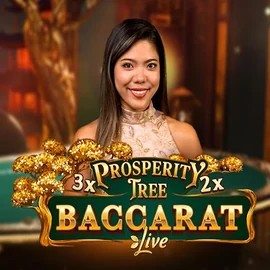 Live Casino logo of Prosperity Tree Baccarat from Evolution at Jugabet Casino