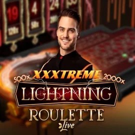 XXXtreme Lightning Roulette slot visual from Evolution available on jugabetcasino.bet